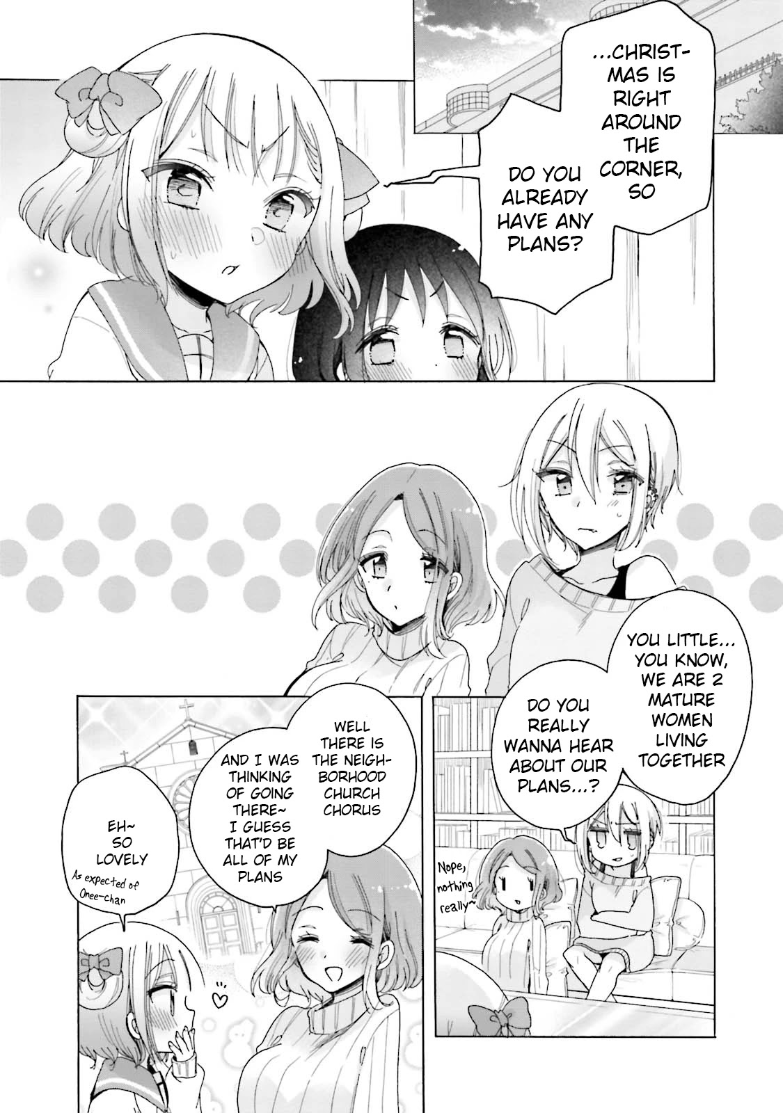 Onee-san wa Joshi Shougakusei ni Kyoumi ga arimasu. Chapter 23 page 12 - Chapter 23: Holy Night PinPoint Game
