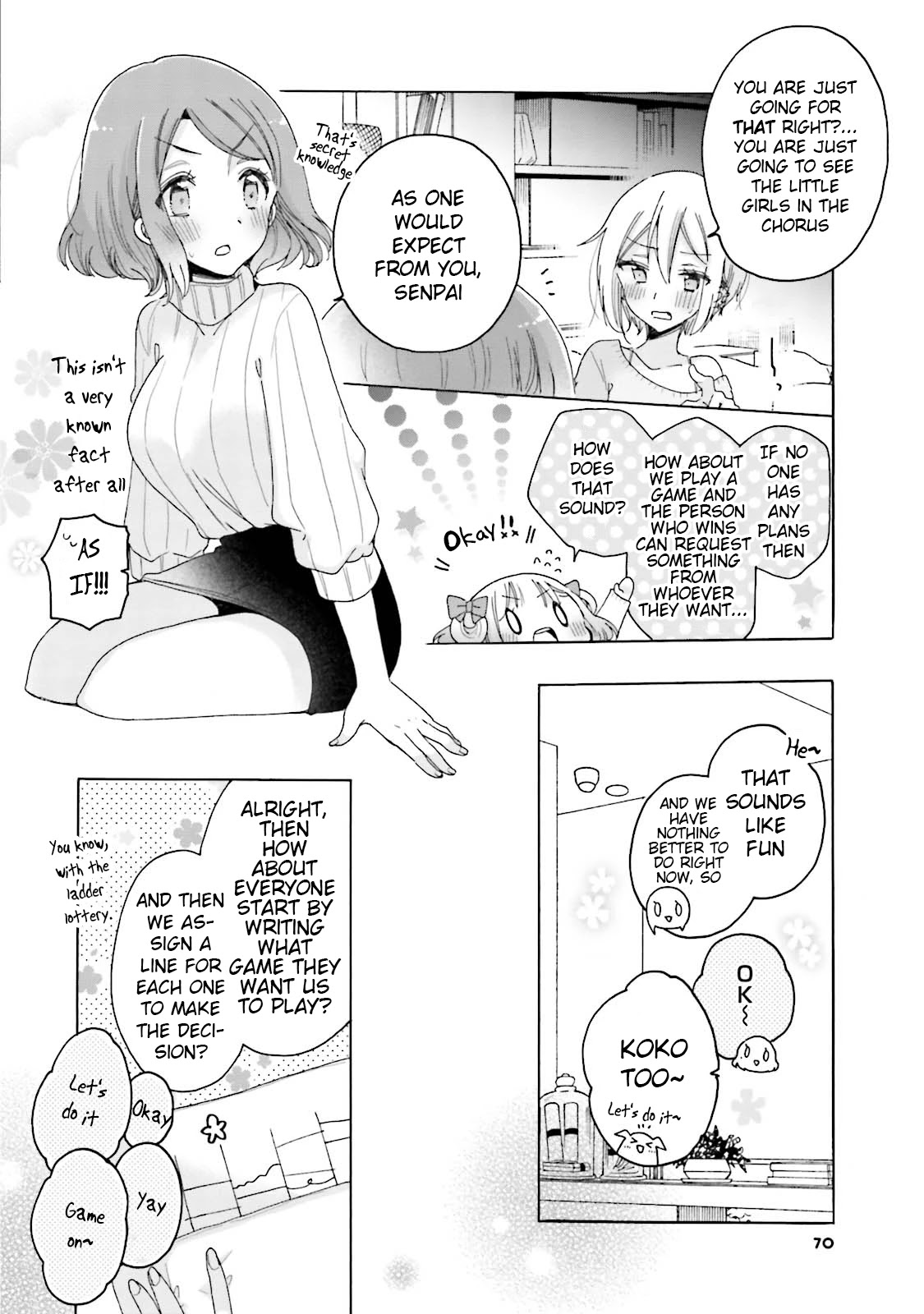 Onee-san wa Joshi Shougakusei ni Kyoumi ga arimasu. Chapter 23 page 13 - Chapter 23: Holy Night PinPoint Game