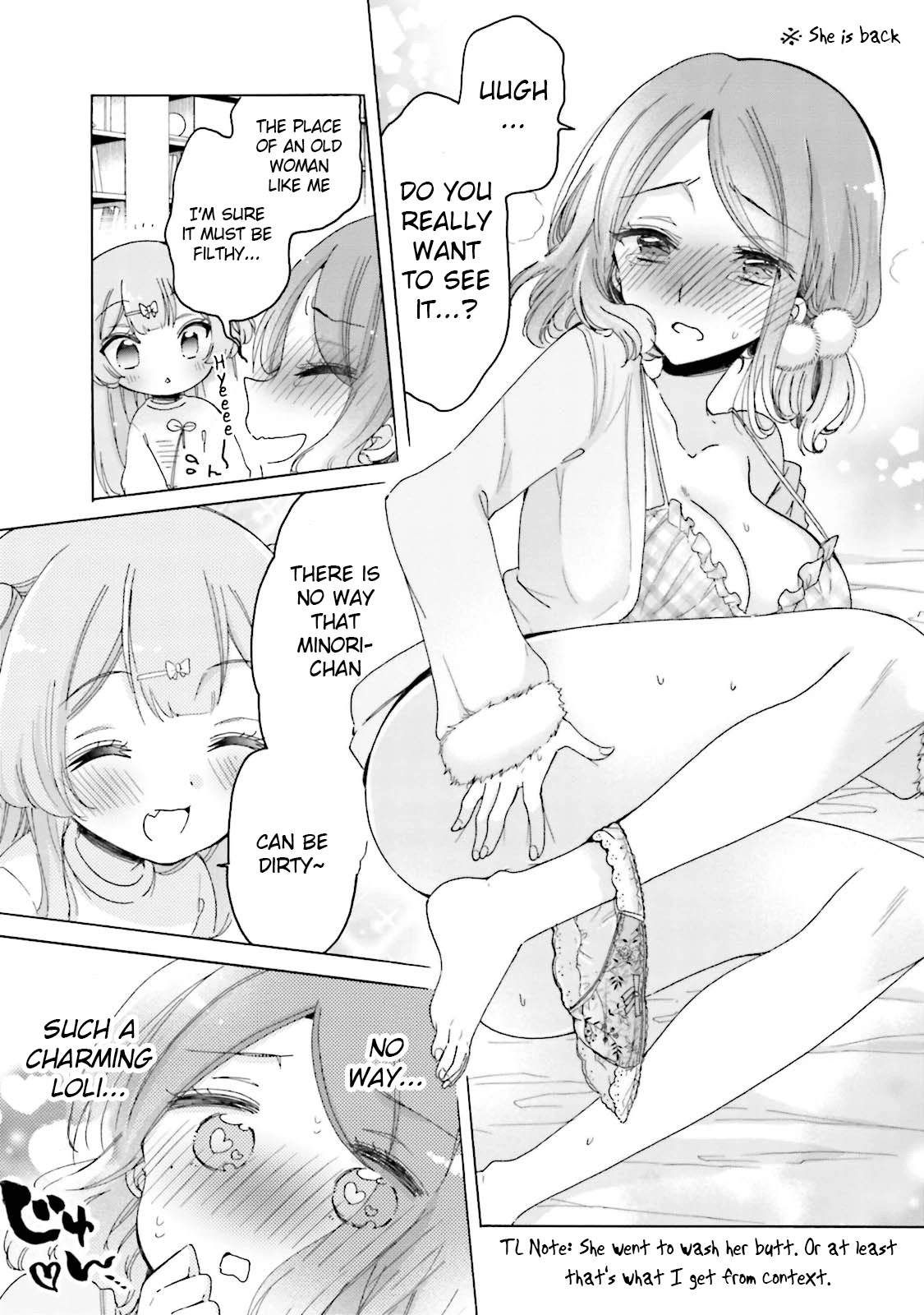 Onee-san wa Joshi Shougakusei ni Kyoumi ga arimasu. Chapter 23 page 18 - Chapter 23: Holy Night PinPoint Game