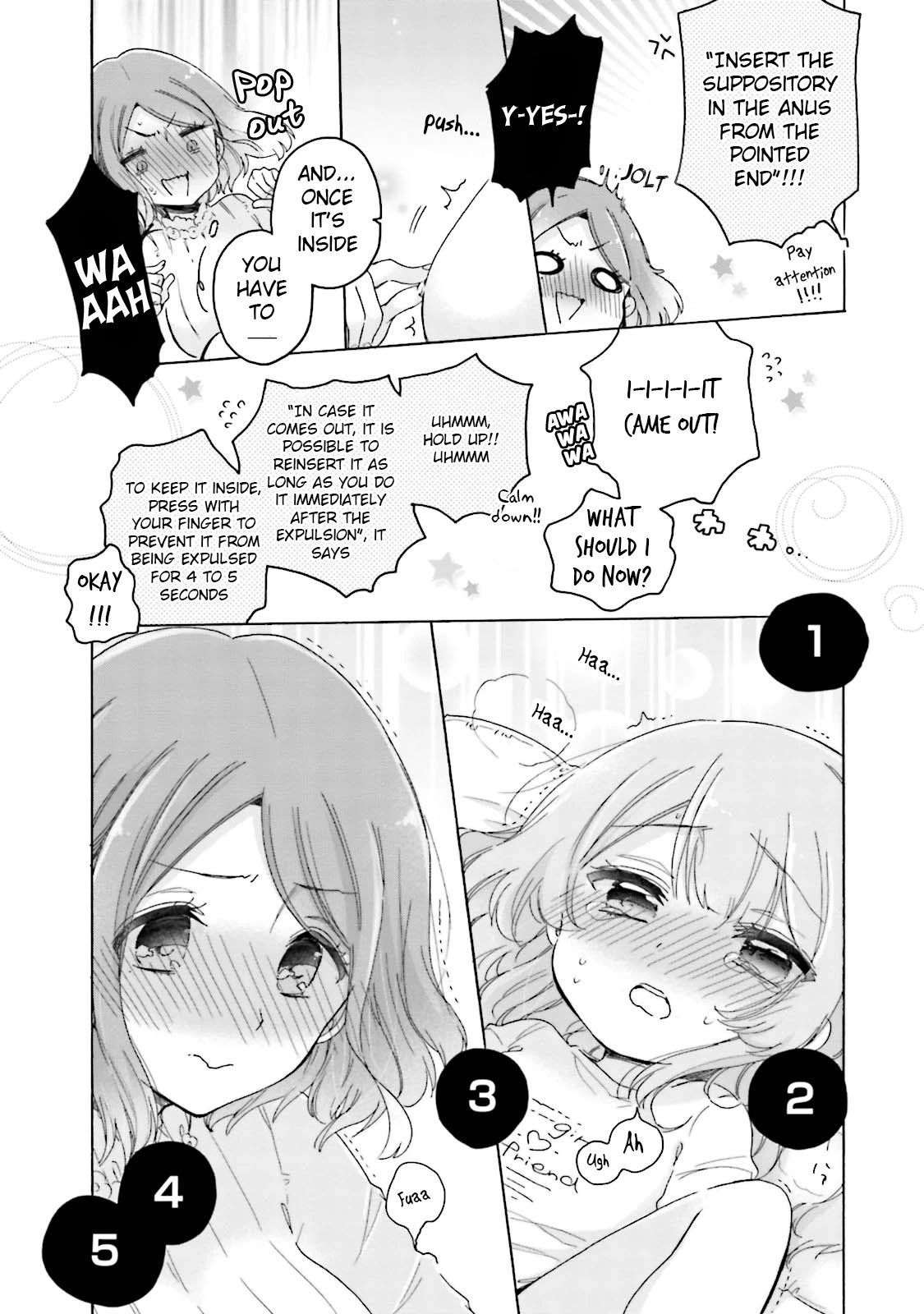 Onee-san wa Joshi Shougakusei ni Kyoumi ga arimasu. Chapter 24 page 14 - Chapter 24: Taking Care of A Feverish Girlfriend