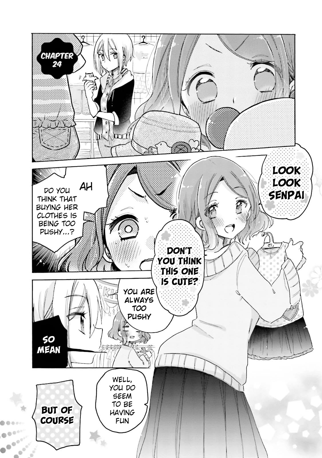 Onee-san wa Joshi Shougakusei ni Kyoumi ga arimasu. Chapter 24 page 2 - Chapter 24: Taking Care of A Feverish Girlfriend