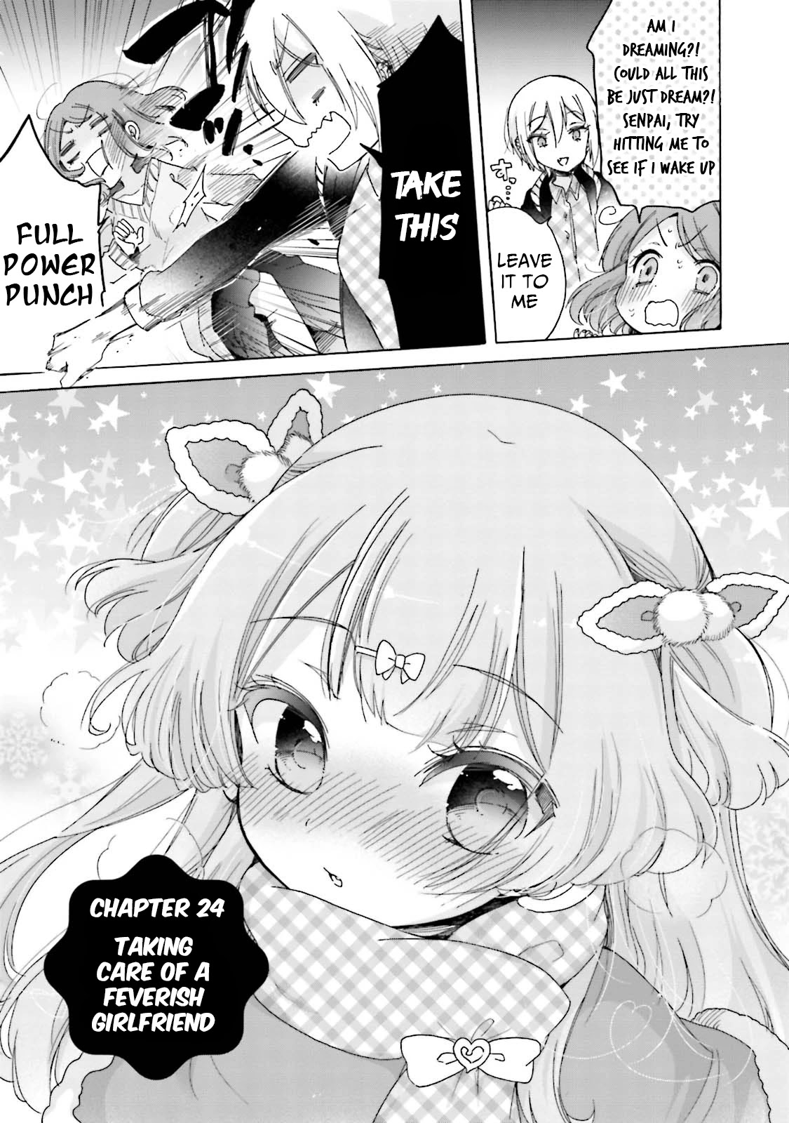 Onee-san wa Joshi Shougakusei ni Kyoumi ga arimasu. Chapter 24 page 4 - Chapter 24: Taking Care of A Feverish Girlfriend