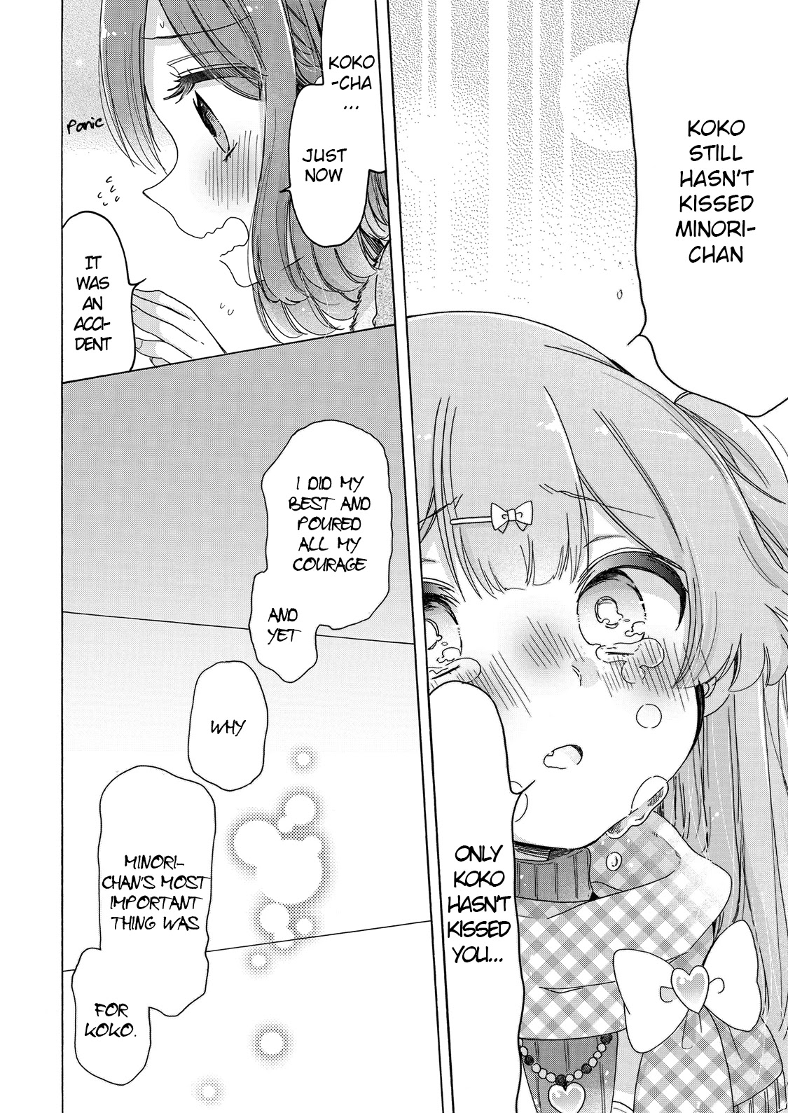 Onee-san wa Joshi Shougakusei ni Kyoumi ga arimasu. Chapter 25 page 13 - Chapter 25: The Pink(y) Lips Promise of Koko and Minori