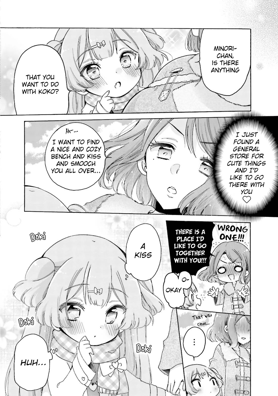 Onee-san wa Joshi Shougakusei ni Kyoumi ga arimasu. Chapter 25 page 5 - Chapter 25: The Pink(y) Lips Promise of Koko and Minori