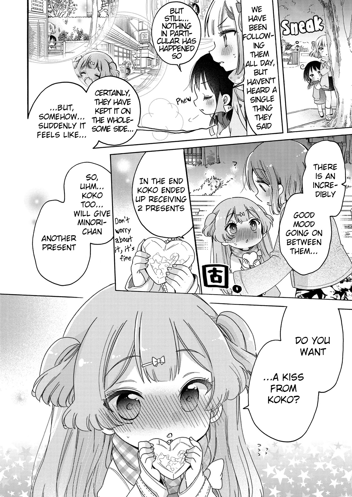 Onee-san wa Joshi Shougakusei ni Kyoumi ga arimasu. Chapter 25 page 9 - Chapter 25: The Pink(y) Lips Promise of Koko and Minori