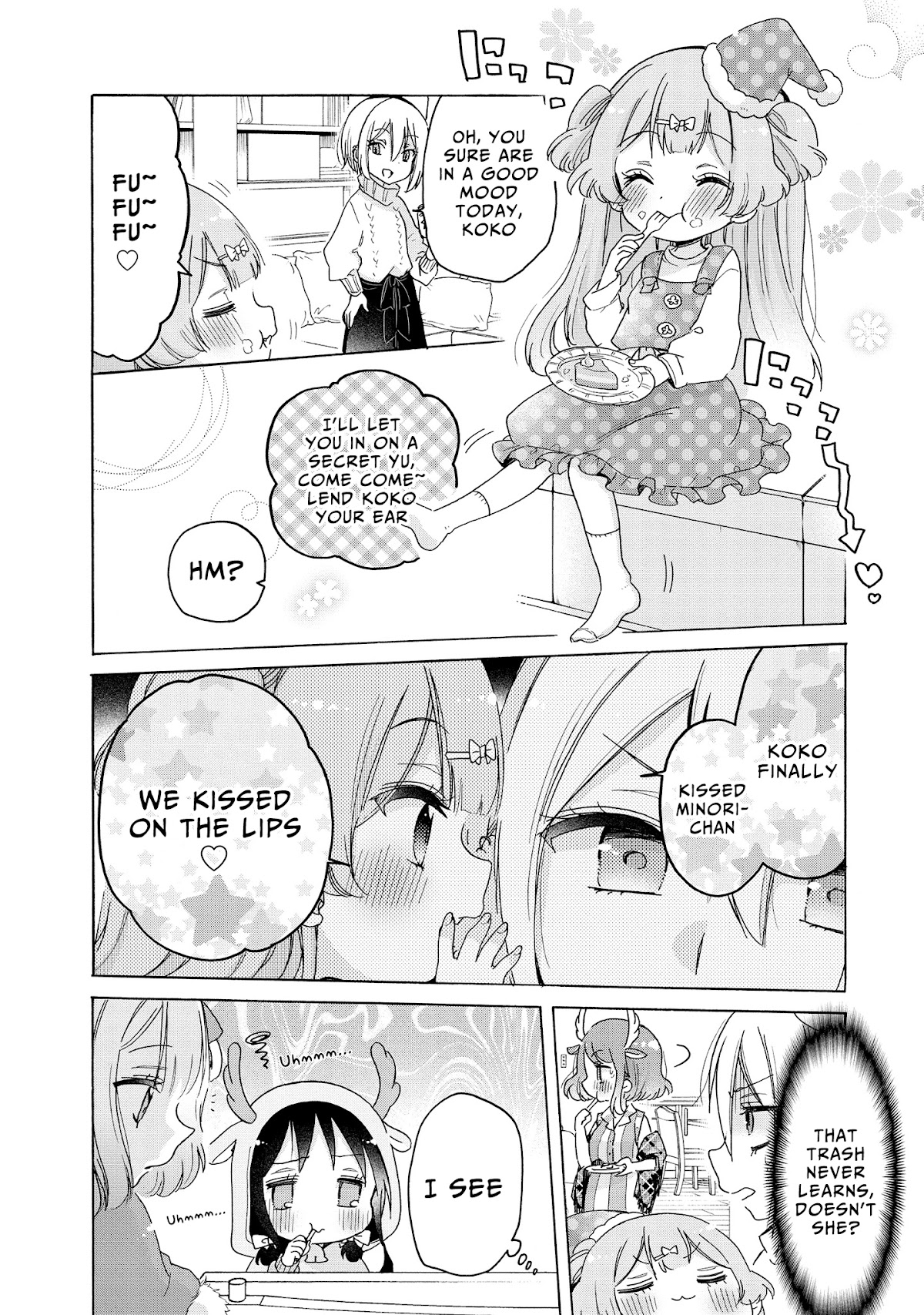 Onee-san wa Joshi Shougakusei ni Kyoumi ga arimasu. Chapter 26 page 18 - Chapter 26: Panic at the Christmas Party