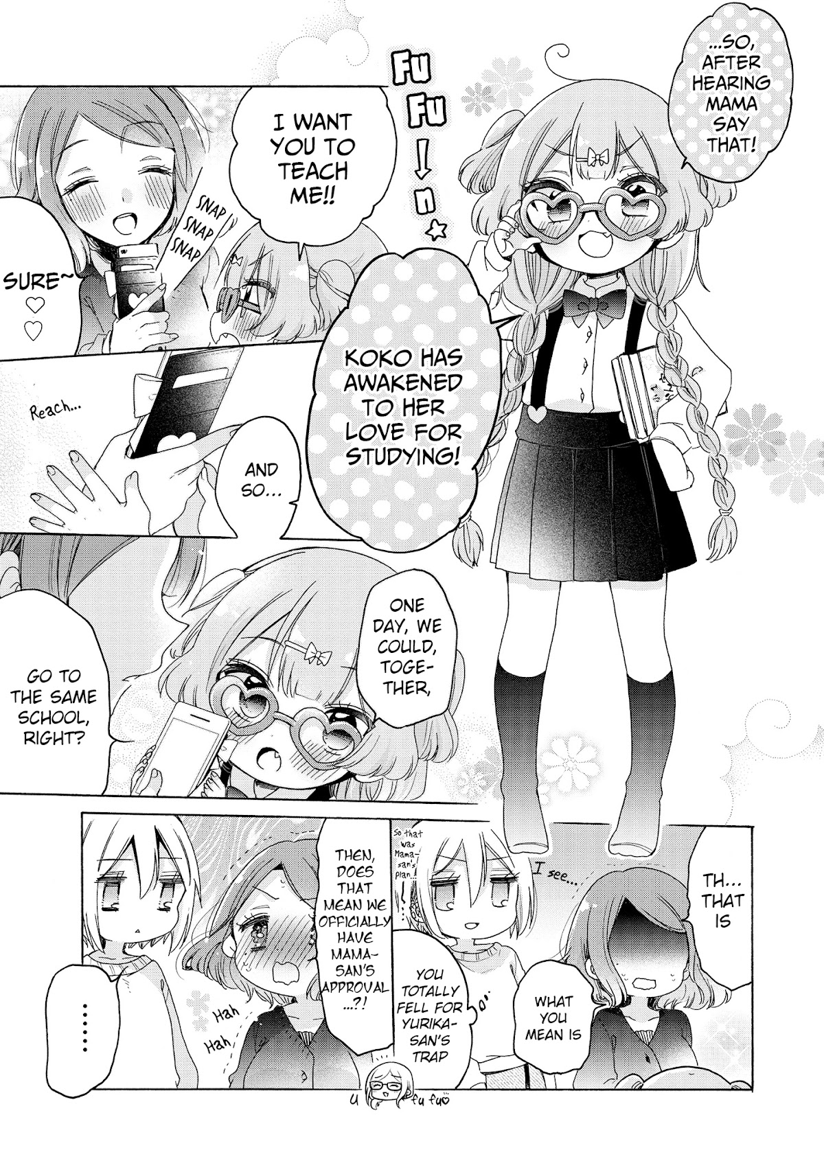Onee-san wa Joshi Shougakusei ni Kyoumi ga arimasu. Chapter 27 page 6 - Chapter 27: Enthusiastic Studying