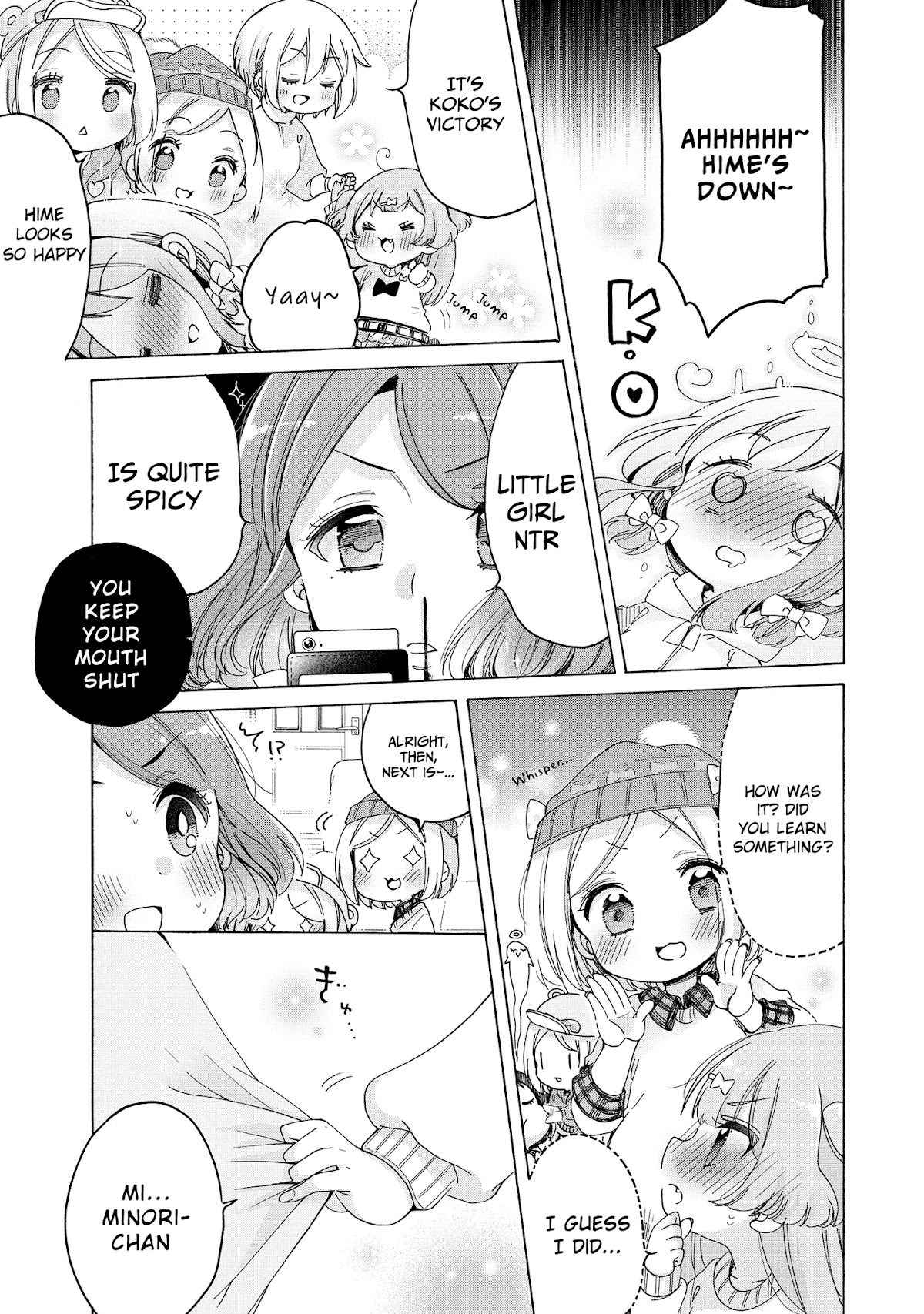 Onee-san wa Joshi Shougakusei ni Kyoumi ga arimasu. Chapter 28 page 12 - Chapter 28: Night Fever of Wordly Desires