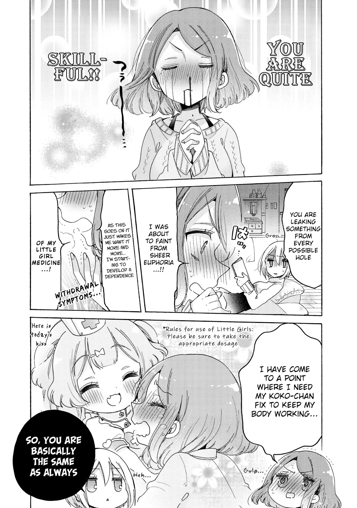 Onee-san wa Joshi Shougakusei ni Kyoumi ga arimasu. Chapter 28 page 3 - Chapter 28: Night Fever of Wordly Desires