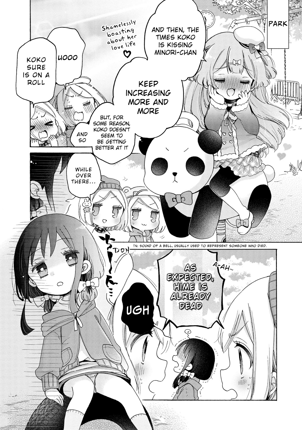 Onee-san wa Joshi Shougakusei ni Kyoumi ga arimasu. Chapter 28 page 6 - Chapter 28: Night Fever of Wordly Desires