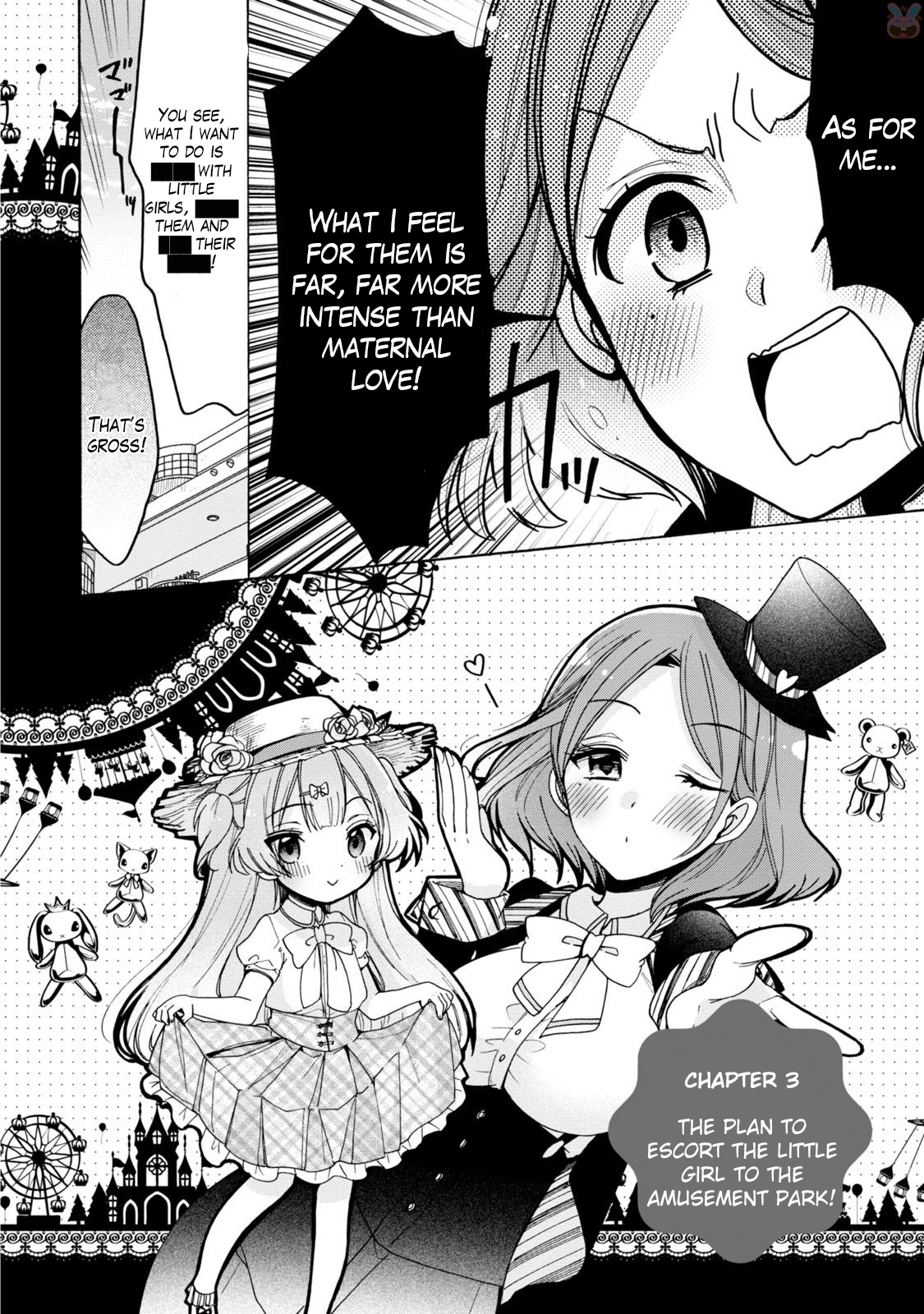 Onee-san wa Joshi Shougakusei ni Kyoumi ga arimasu. Chapter 3 page 2 - Chapter 3: The plan to escort the little girl to the amusement park!