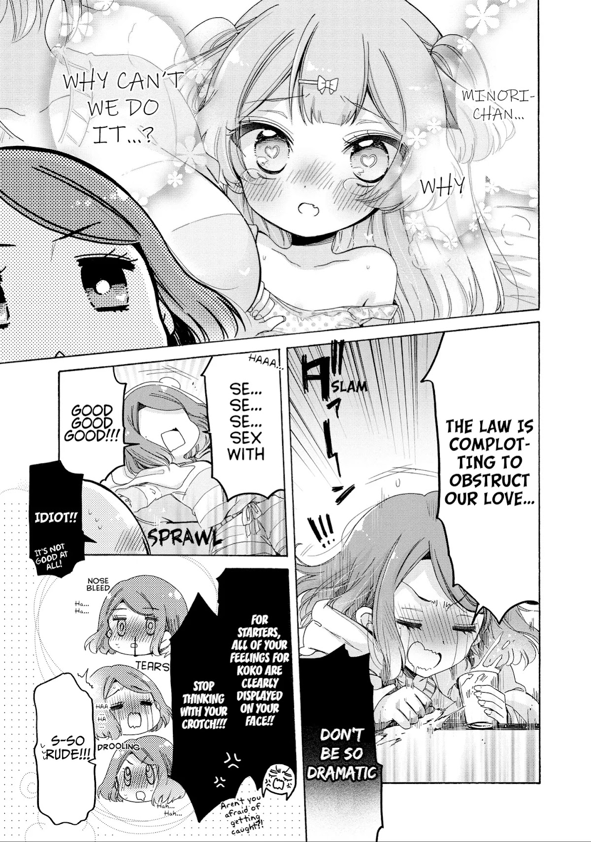 Onee-san wa Joshi Shougakusei ni Kyoumi ga arimasu. Chapter 30 page 4 - Chapter 30: Challenging Minori's Delusions