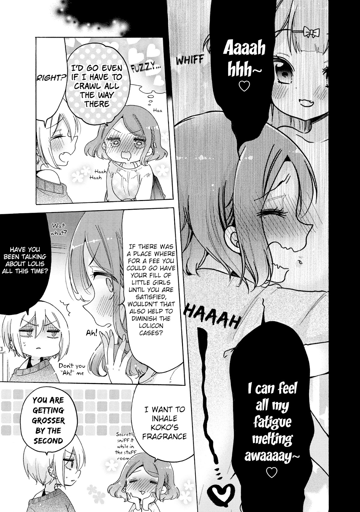 Onee-san wa Joshi Shougakusei ni Kyoumi ga arimasu. Chapter 31.1 page 7 - Chapter 31.1: Extra 1 Loitering Smoke Area