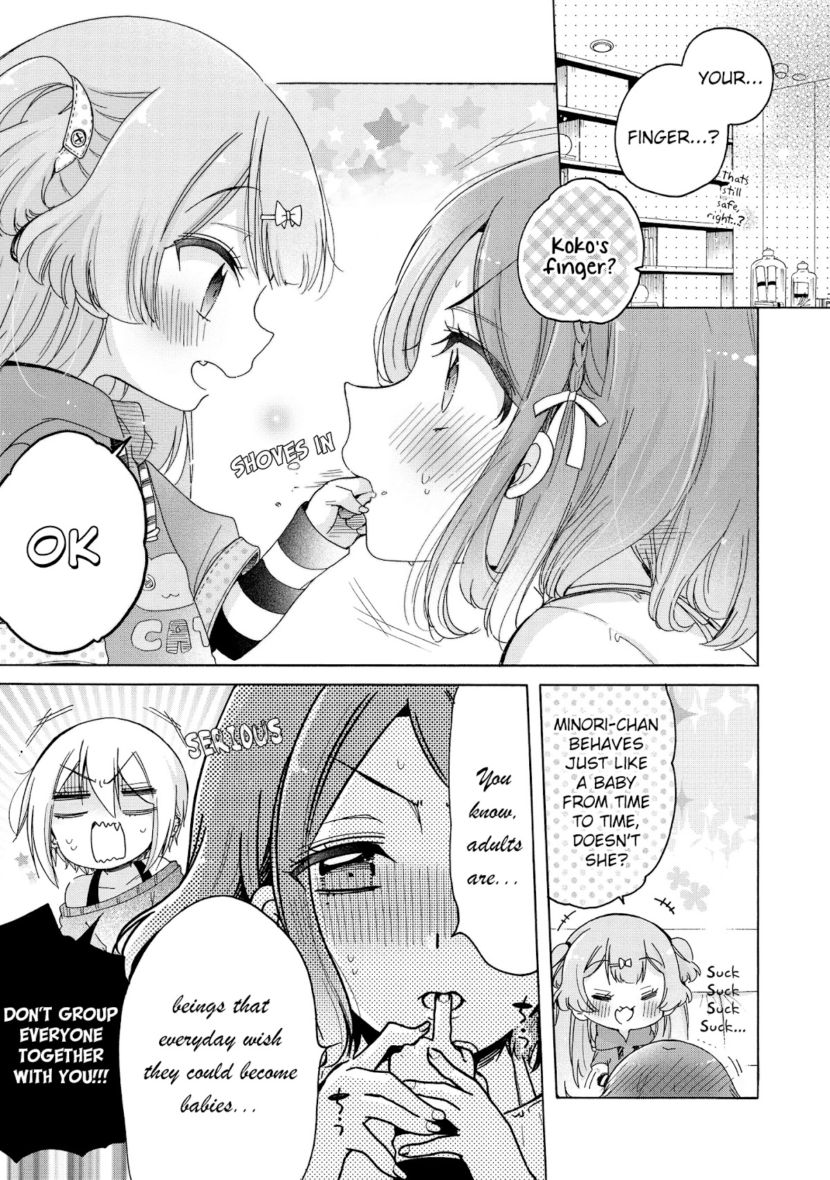 Onee-san wa Joshi Shougakusei ni Kyoumi ga arimasu. Chapter 31.1 page 9 - Chapter 31.1: Extra 1 Loitering Smoke Area