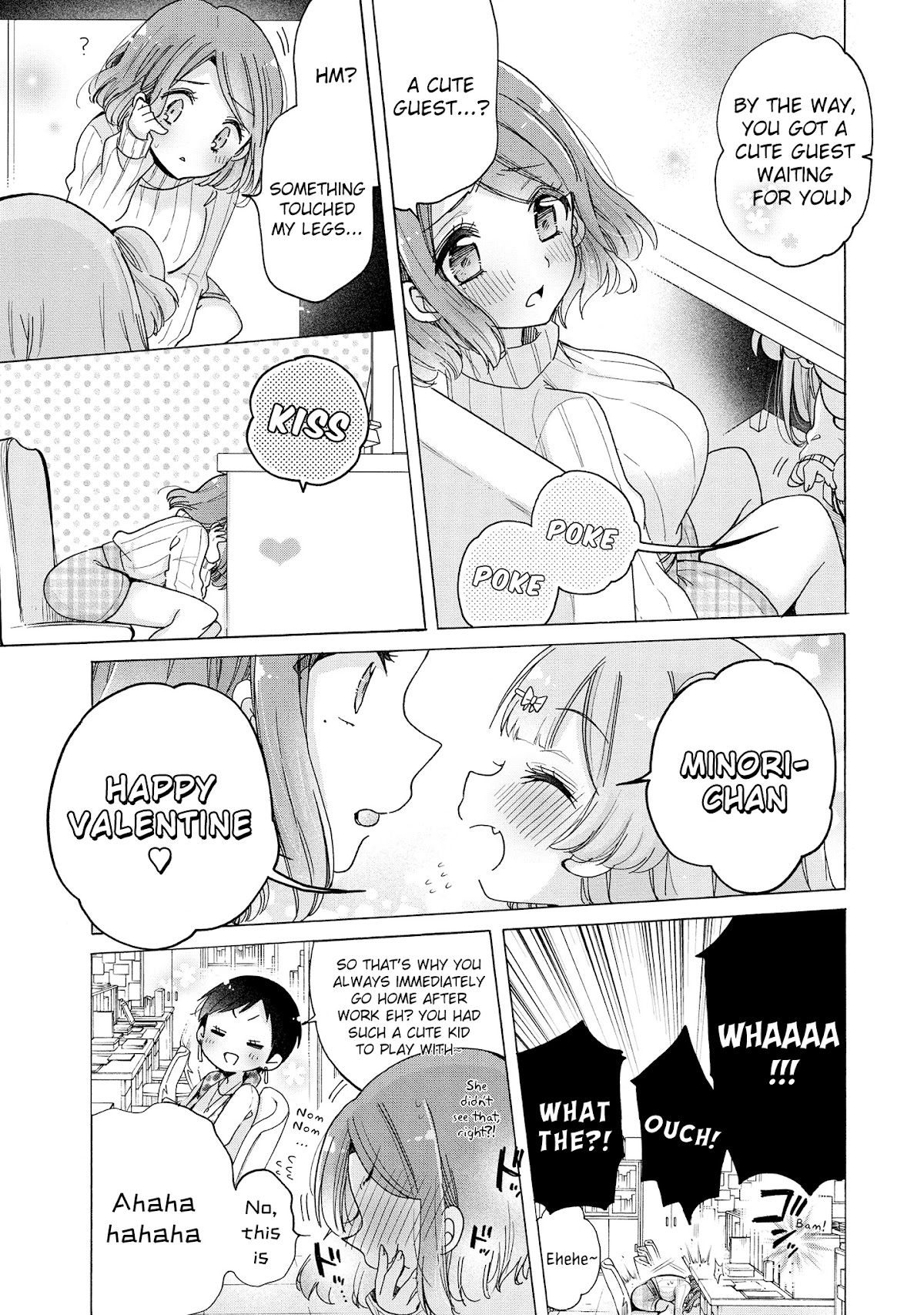 Onee-san wa Joshi Shougakusei ni Kyoumi ga arimasu. Chapter 31 page 10 - Chapter 31: Secret Valentine