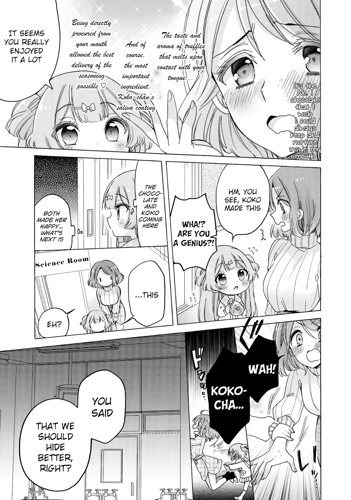 Onee-san wa Joshi Shougakusei ni Kyoumi ga arimasu. Chapter 31 page 12 - Chapter 31: Secret Valentine