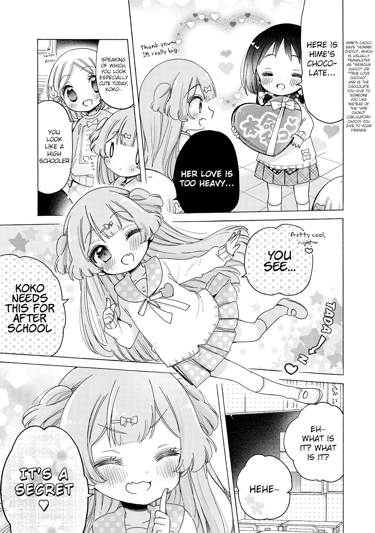 Onee-san wa Joshi Shougakusei ni Kyoumi ga arimasu. Chapter 31 page 6 - Chapter 31: Secret Valentine