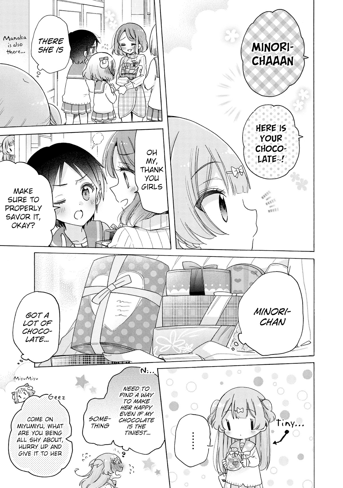 Onee-san wa Joshi Shougakusei ni Kyoumi ga arimasu. Chapter 31 page 8 - Chapter 31: Secret Valentine