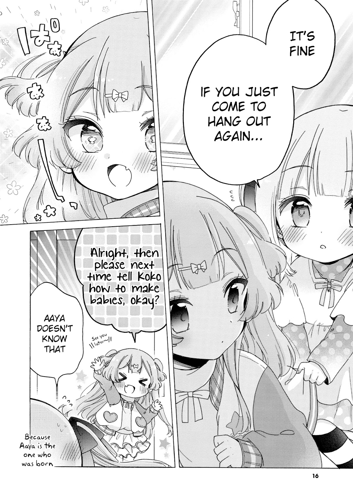 Onee-san wa Joshi Shougakusei ni Kyoumi ga arimasu. Chapter 32 page 17 - Chapter 32: A New First Year