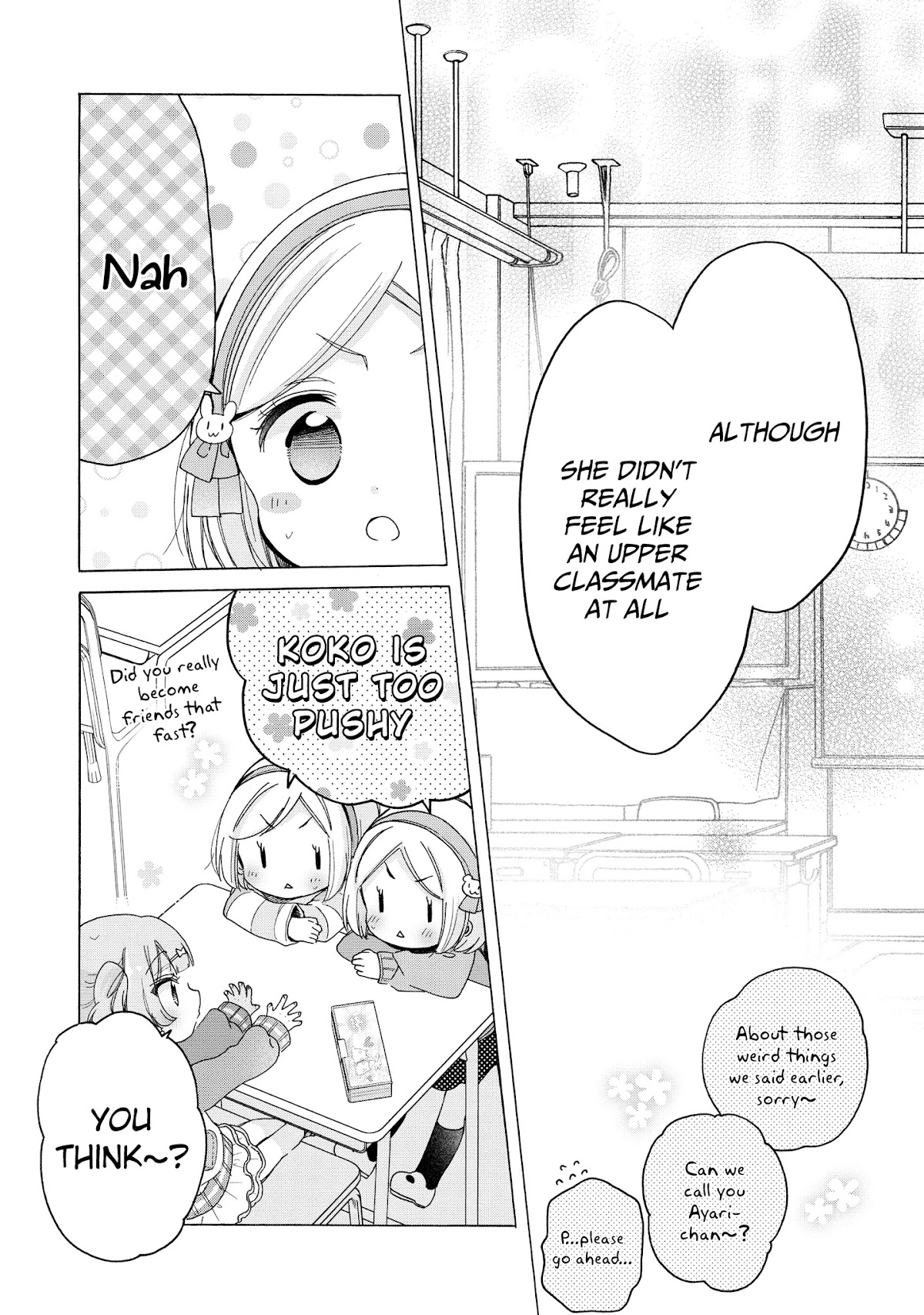 Onee-san wa Joshi Shougakusei ni Kyoumi ga arimasu. Chapter 32 page 19 - Chapter 32: A New First Year