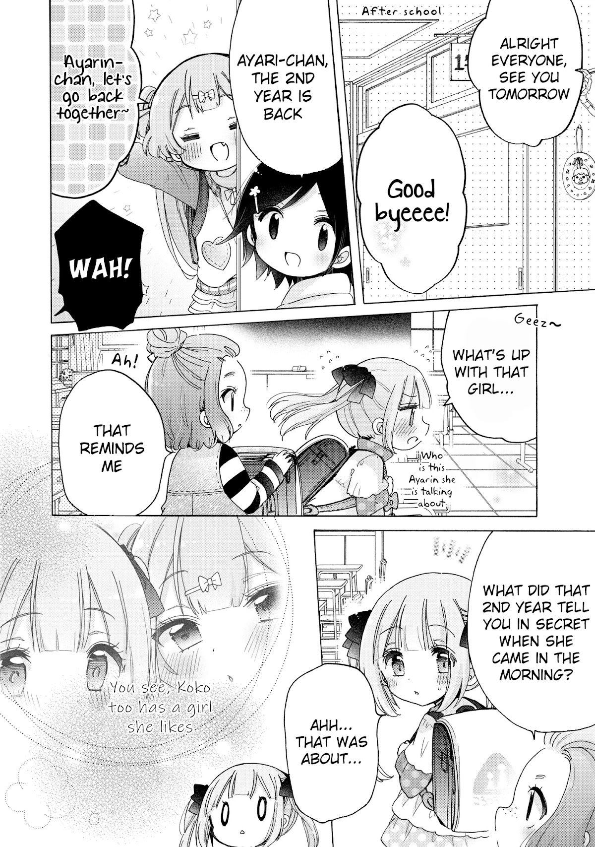 Onee-san wa Joshi Shougakusei ni Kyoumi ga arimasu. Chapter 32 page 21 - Chapter 32: A New First Year