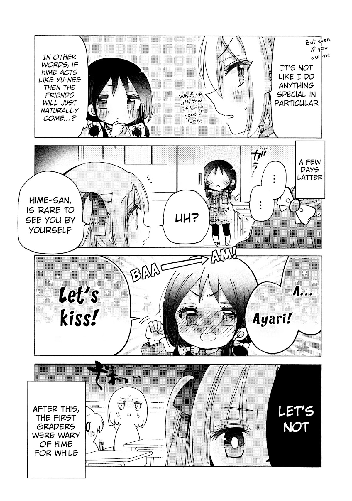 Onee-san wa Joshi Shougakusei ni Kyoumi ga arimasu. Chapter 32 page 32 - Chapter 32: A New First Year