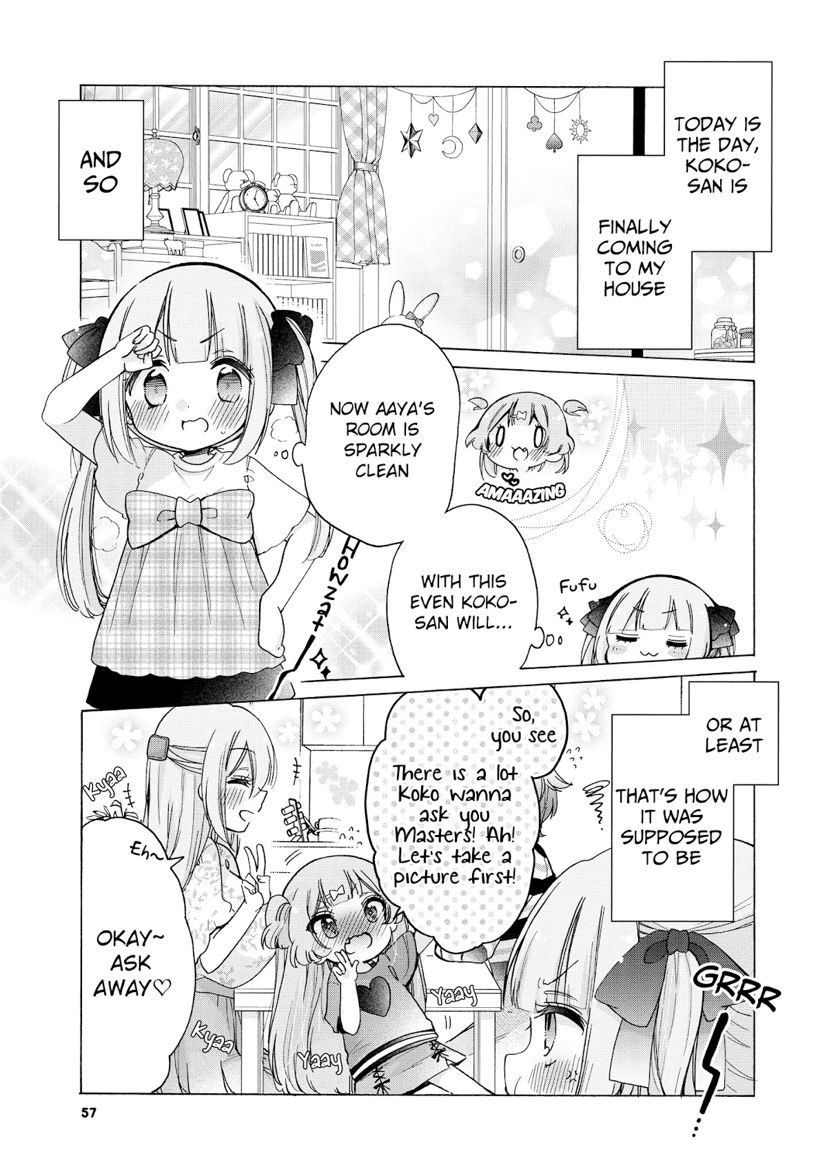 Onee-san wa Joshi Shougakusei ni Kyoumi ga arimasu. Chapter 34 page 4 - Chapter 34: My First Feeling