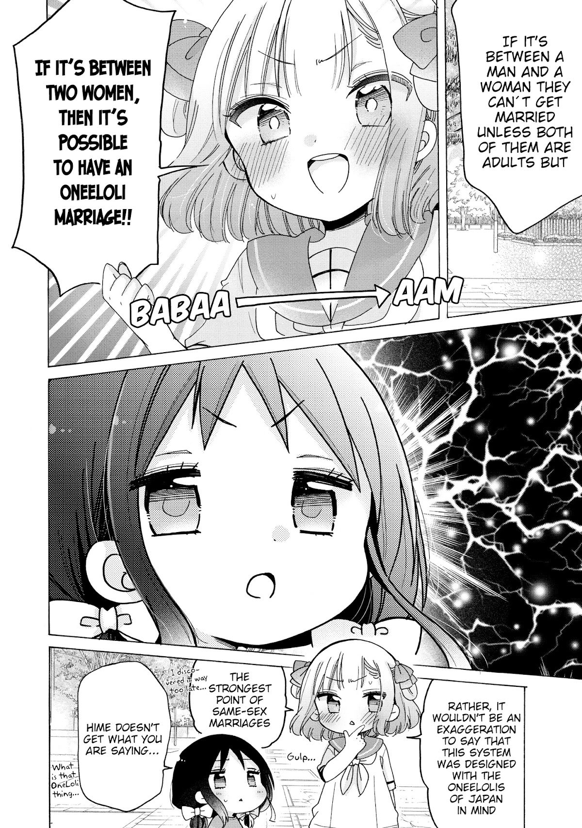 Onee-san wa Joshi Shougakusei ni Kyoumi ga arimasu. Chapter 35 page 3 - Chapter 35: Once Again, I'll Make You Notice Me