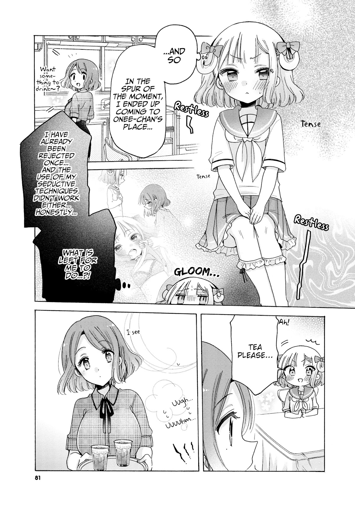 Onee-san wa Joshi Shougakusei ni Kyoumi ga arimasu. Chapter 35 page 6 - Chapter 35: Once Again, I'll Make You Notice Me