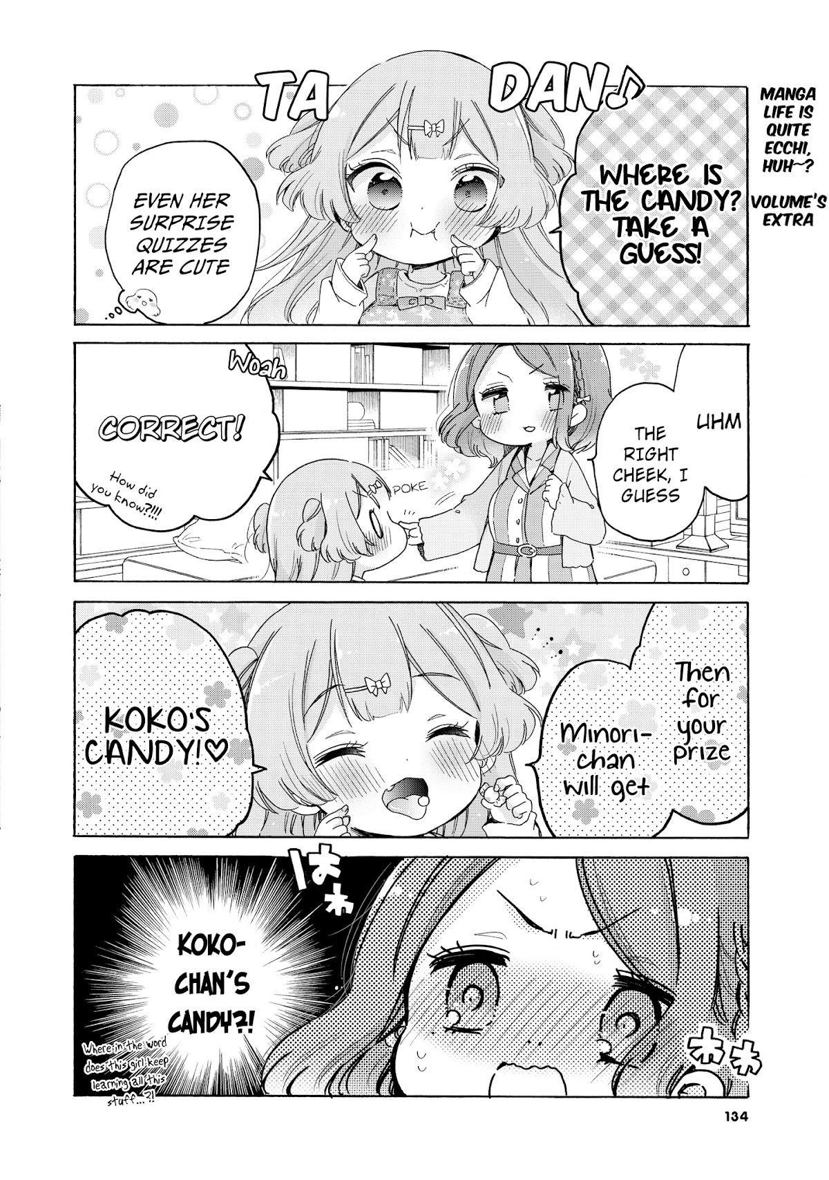 Onee-san wa Joshi Shougakusei ni Kyoumi ga arimasu. Chapter 36.3 page 2 - Chapter 36.3: Extra 3: Manga Life is Quite Ecchi