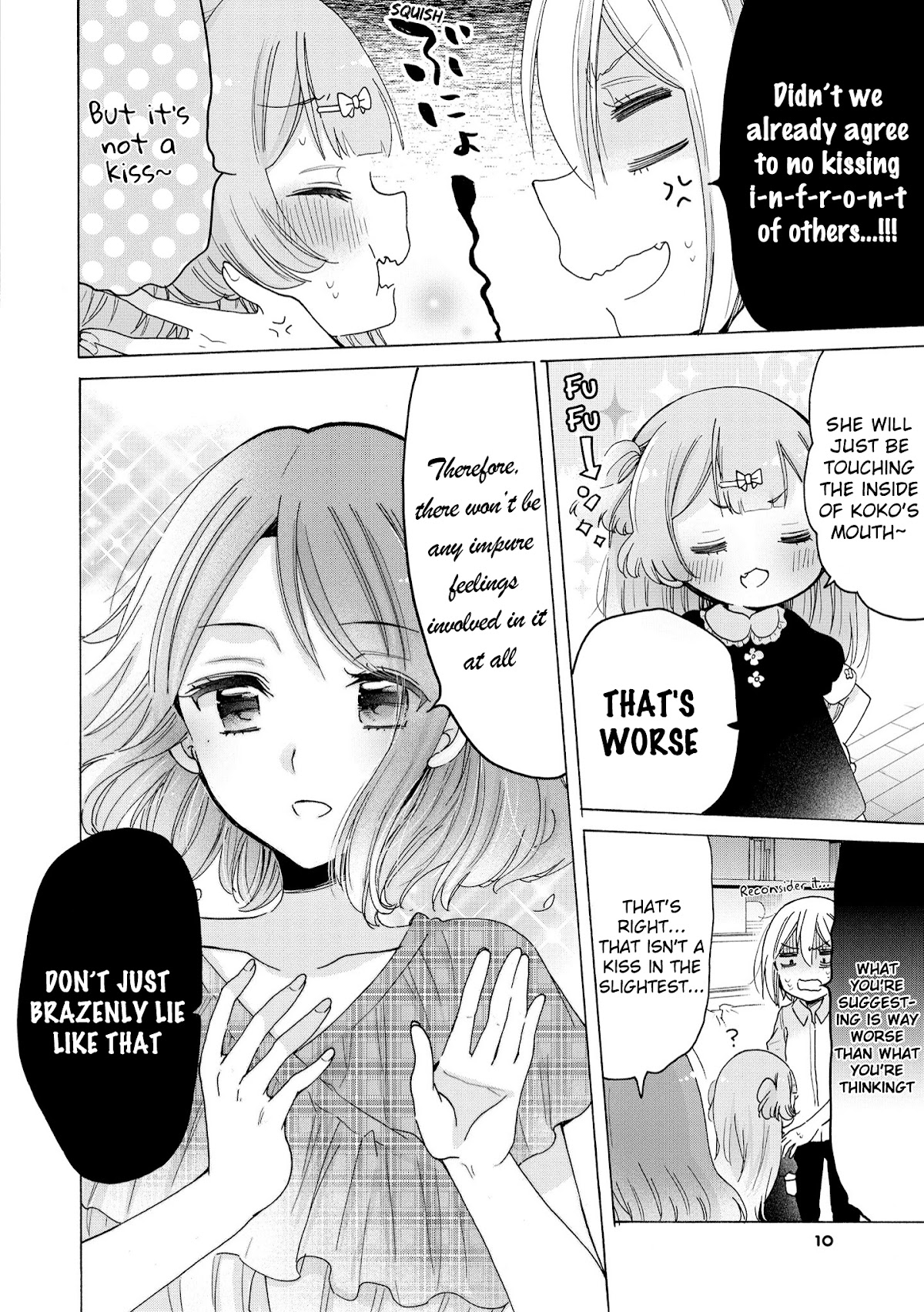 Onee-san wa Joshi Shougakusei ni Kyoumi ga arimasu. Chapter 37 page 10 - Chapter 37: How to Not Scratch an Itch