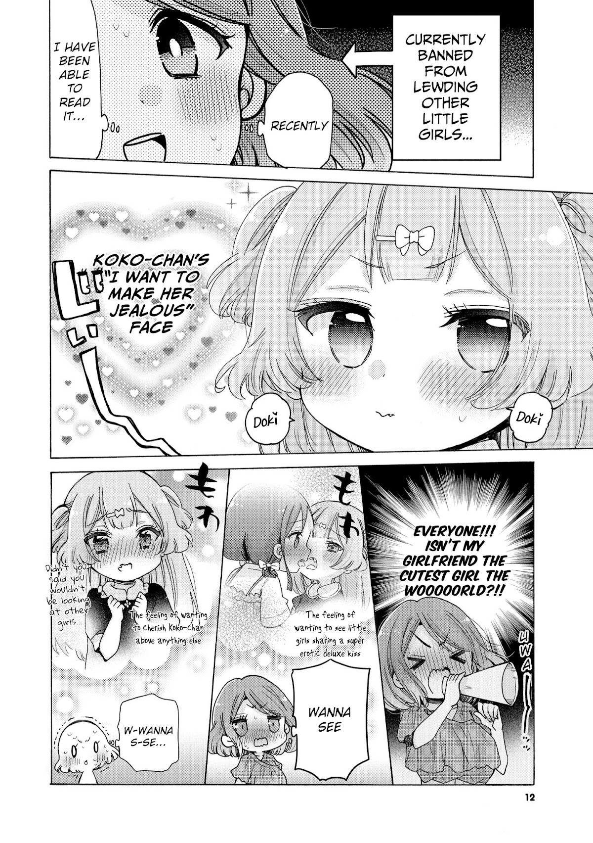 Onee-san wa Joshi Shougakusei ni Kyoumi ga arimasu. Chapter 37 page 12 - Chapter 37: How to Not Scratch an Itch