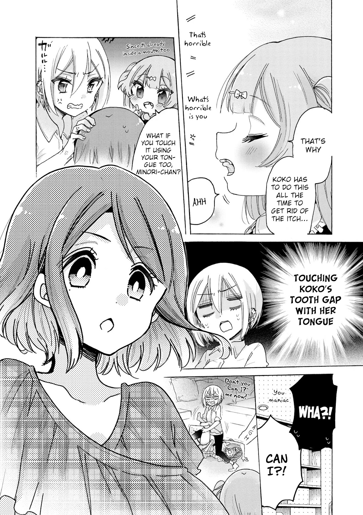 Onee-san wa Joshi Shougakusei ni Kyoumi ga arimasu. Chapter 37 page 9 - Chapter 37: How to Not Scratch an Itch