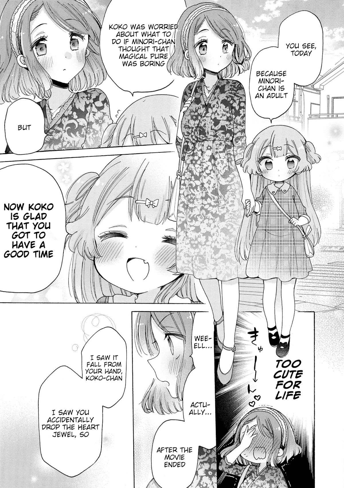 Onee-san wa Joshi Shougakusei ni Kyoumi ga arimasu. Chapter 38 page 14 - Chapter 38: Magical Girl Kokopure