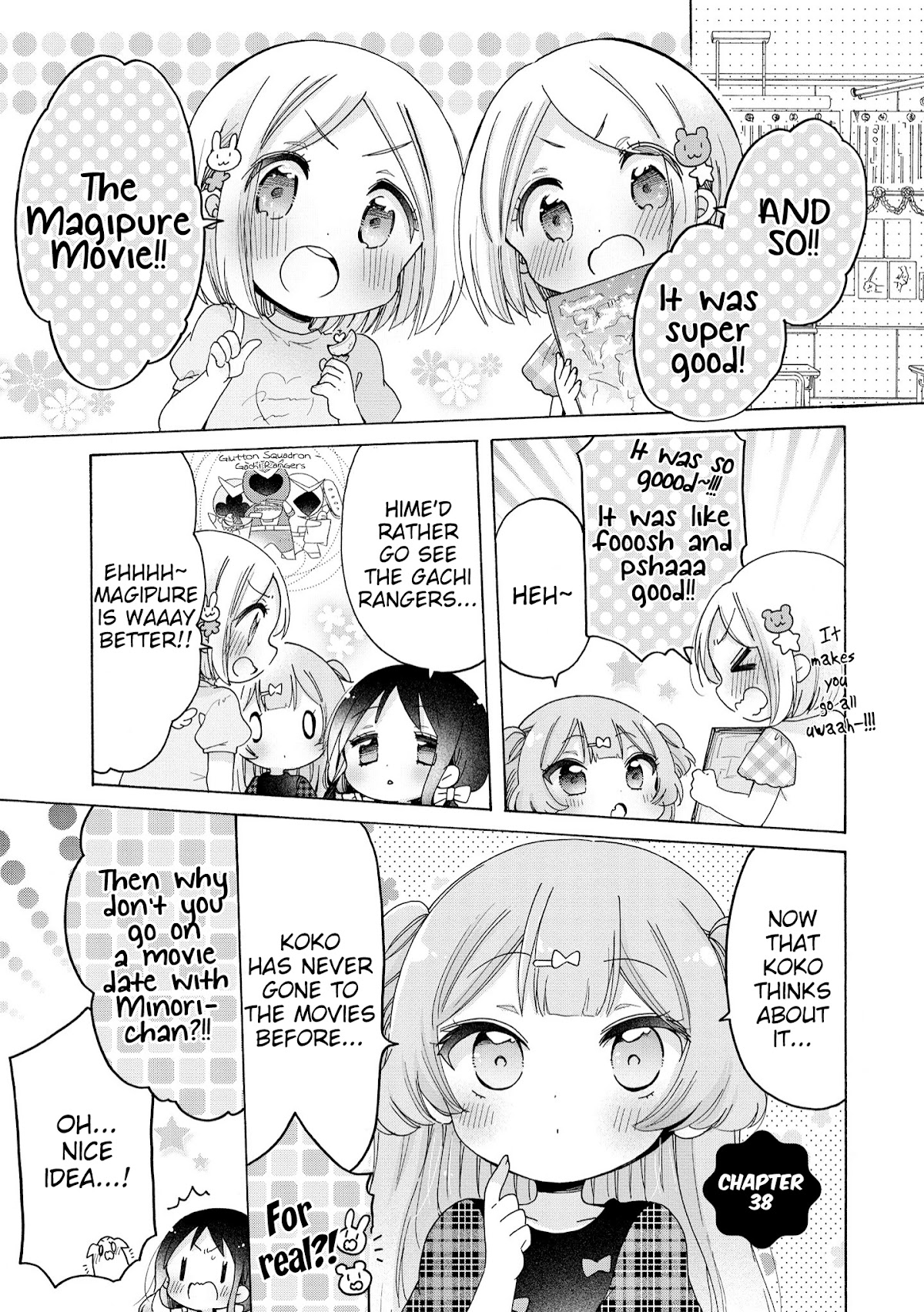 Onee-san wa Joshi Shougakusei ni Kyoumi ga arimasu. Chapter 38 page 2 - Chapter 38: Magical Girl Kokopure