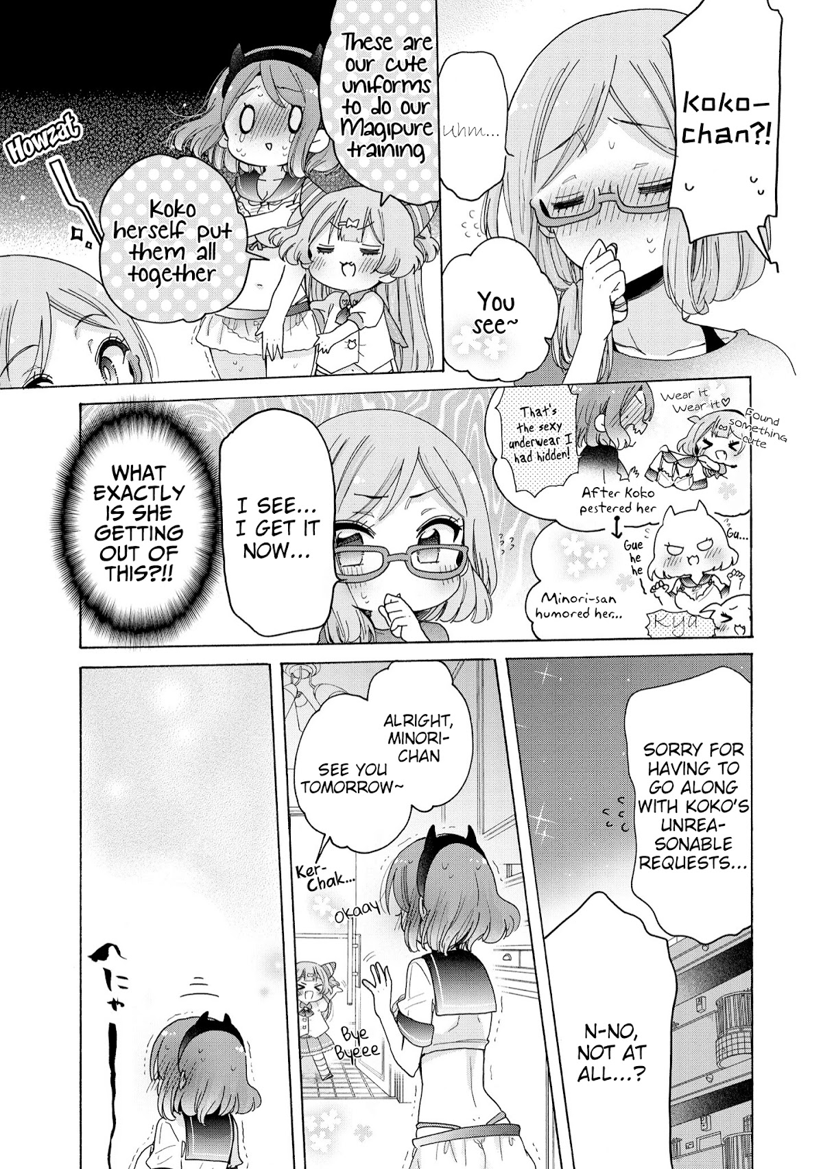 Onee-san wa Joshi Shougakusei ni Kyoumi ga arimasu. Chapter 38 page 22 - Chapter 38: Magical Girl Kokopure