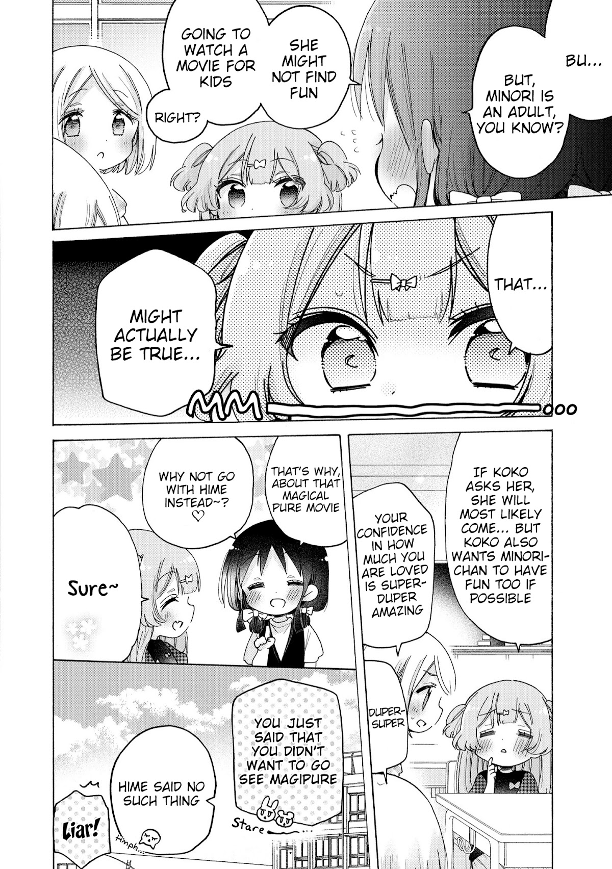 Onee-san wa Joshi Shougakusei ni Kyoumi ga arimasu. Chapter 38 page 3 - Chapter 38: Magical Girl Kokopure