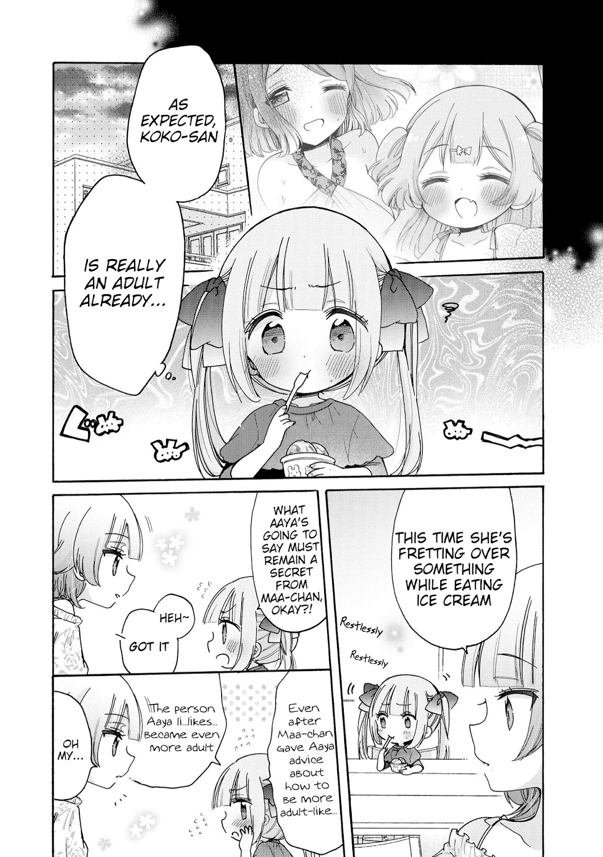 Onee-san wa Joshi Shougakusei ni Kyoumi ga arimasu. Chapter 41 page 3 - Chapter 41: Lesson for Coming of Age