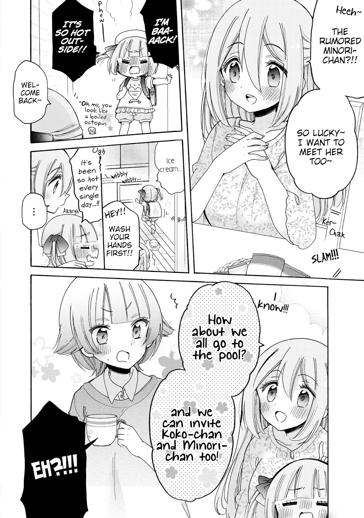 Onee-san wa Joshi Shougakusei ni Kyoumi ga arimasu. Chapter 44 page 3 - Chapter 44: Do Your Best! Flirting Like an Adult!