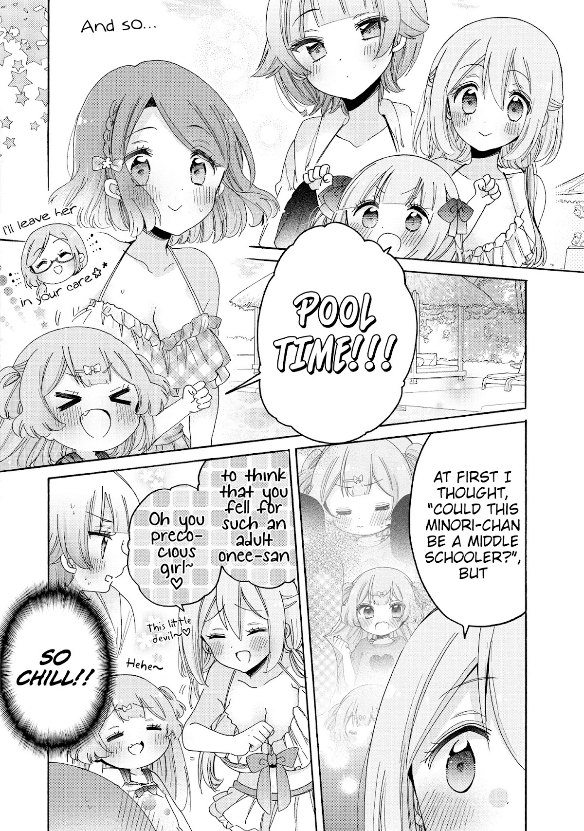 Onee-san wa Joshi Shougakusei ni Kyoumi ga arimasu. Chapter 44 page 5 - Chapter 44: Do Your Best! Flirting Like an Adult!