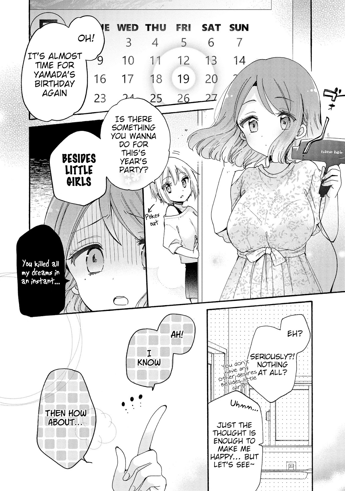 Onee-san wa Joshi Shougakusei ni Kyoumi ga arimasu. Chapter 45 page 3 - Chapter 45: Minori's Birthday Present