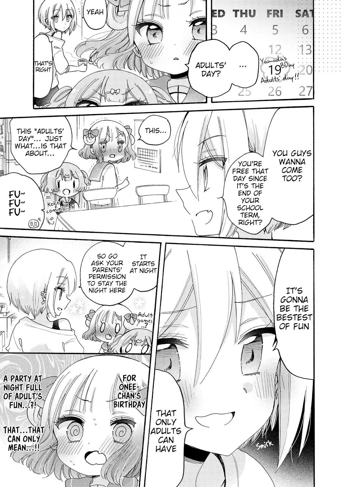 Onee-san wa Joshi Shougakusei ni Kyoumi ga arimasu. Chapter 45 page 4 - Chapter 45: Minori's Birthday Present