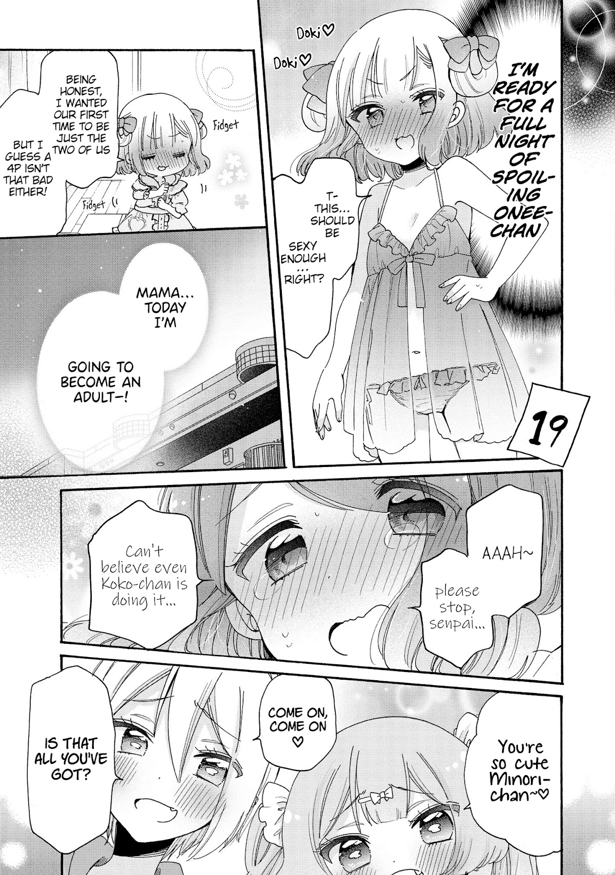 Onee-san wa Joshi Shougakusei ni Kyoumi ga arimasu. Chapter 45 page 6 - Chapter 45: Minori's Birthday Present