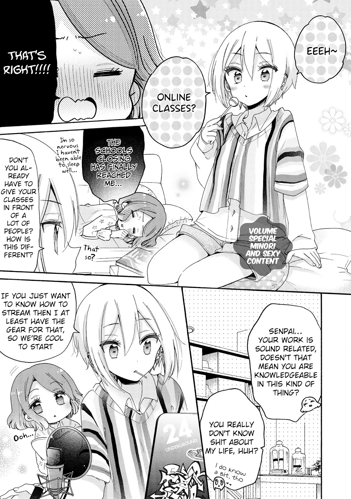 Onee-san wa Joshi Shougakusei ni Kyoumi ga arimasu. Chapter 46.1 page 3 - Chapter 46.1: Extra 1 - Minori and Sexy Content