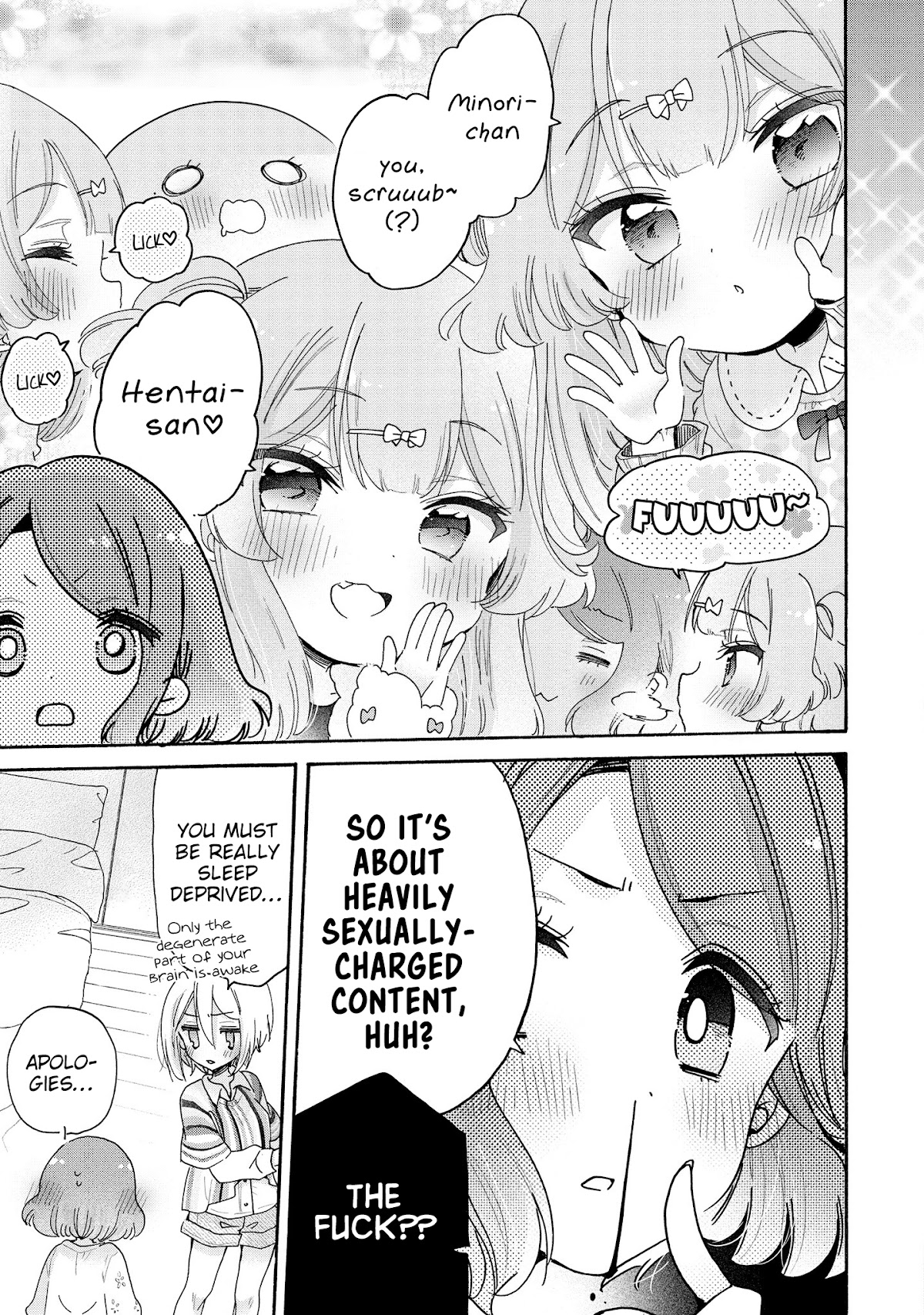 Onee-san wa Joshi Shougakusei ni Kyoumi ga arimasu. Chapter 46.1 page 5 - Chapter 46.1: Extra 1 - Minori and Sexy Content