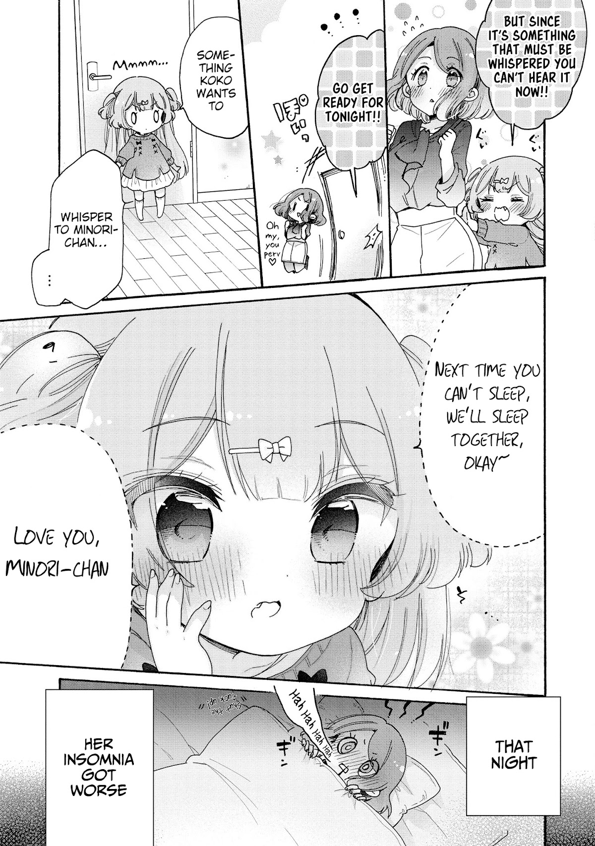Onee-san wa Joshi Shougakusei ni Kyoumi ga arimasu. Chapter 46.1 page 9 - Chapter 46.1: Extra 1 - Minori and Sexy Content