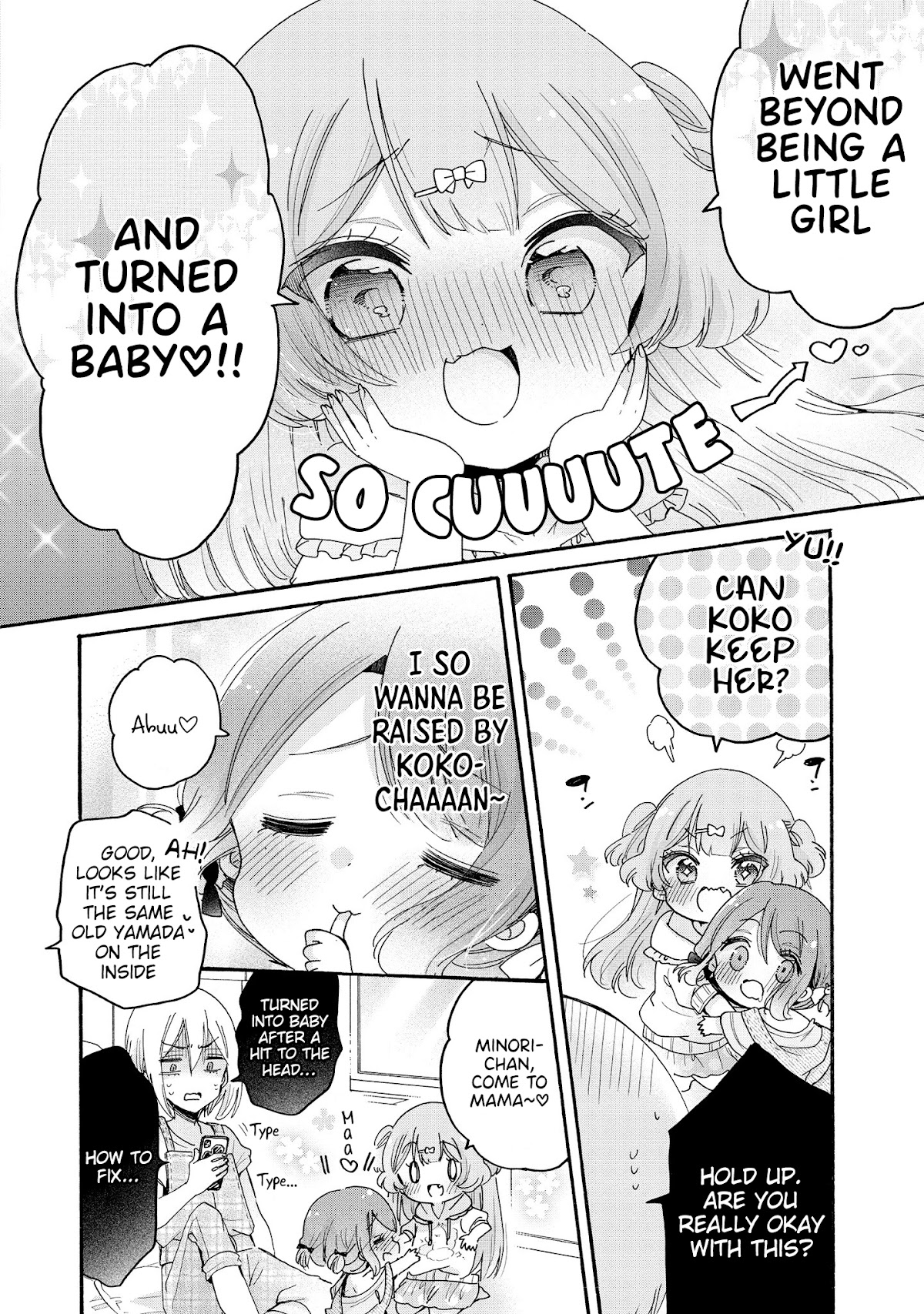 Onee-san wa Joshi Shougakusei ni Kyoumi ga arimasu. Chapter 46 page 15 - Chapter 46: Minori-chan's Raising Diary