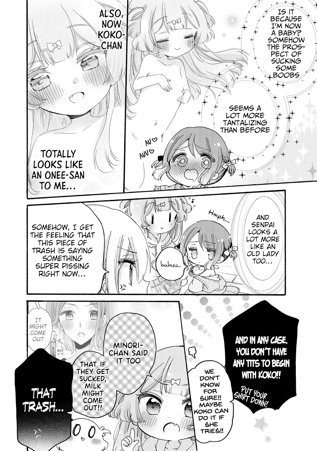 Onee-san wa Joshi Shougakusei ni Kyoumi ga arimasu. Chapter 46 page 17 - Chapter 46: Minori-chan's Raising Diary
