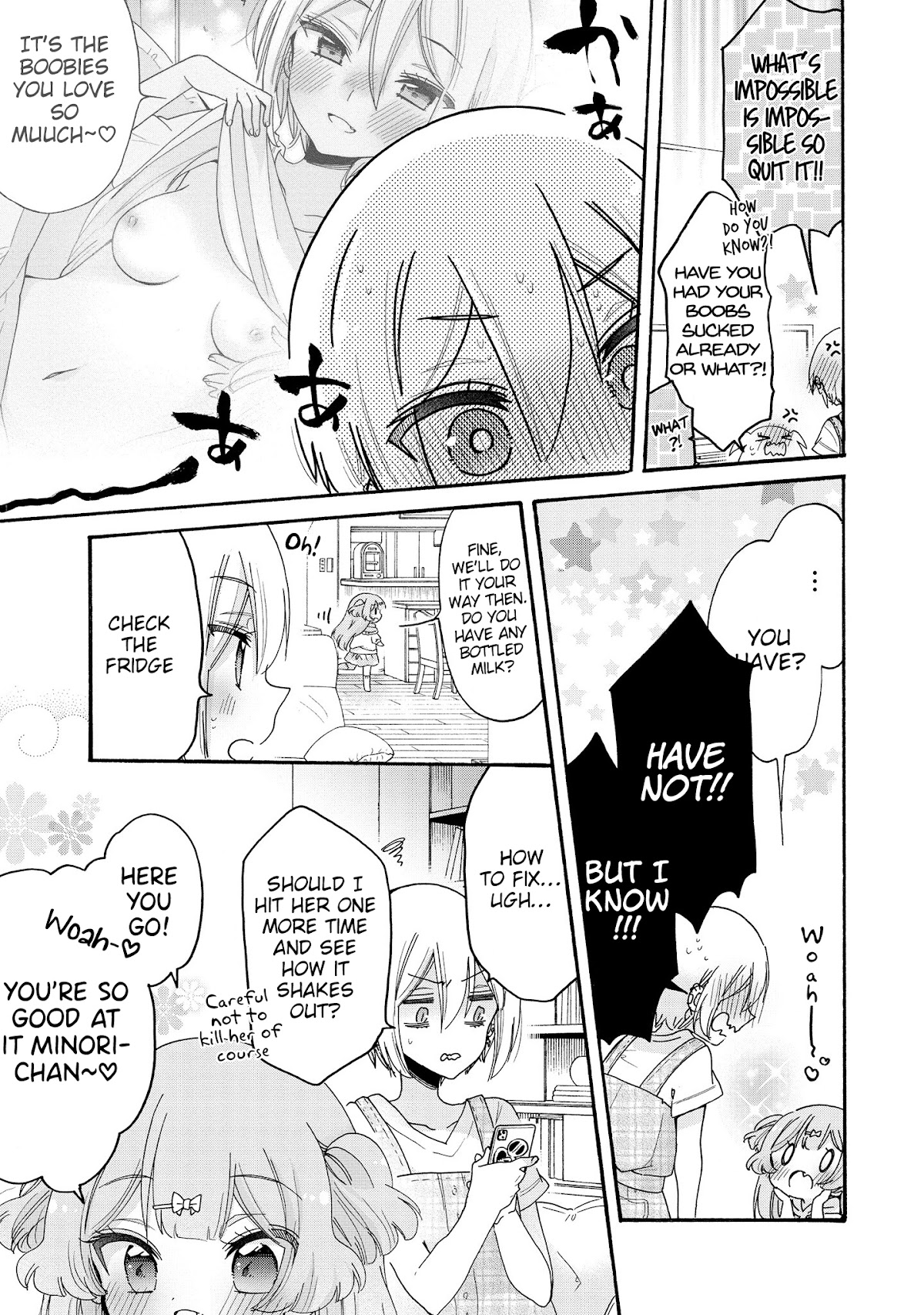 Onee-san wa Joshi Shougakusei ni Kyoumi ga arimasu. Chapter 46 page 18 - Chapter 46: Minori-chan's Raising Diary