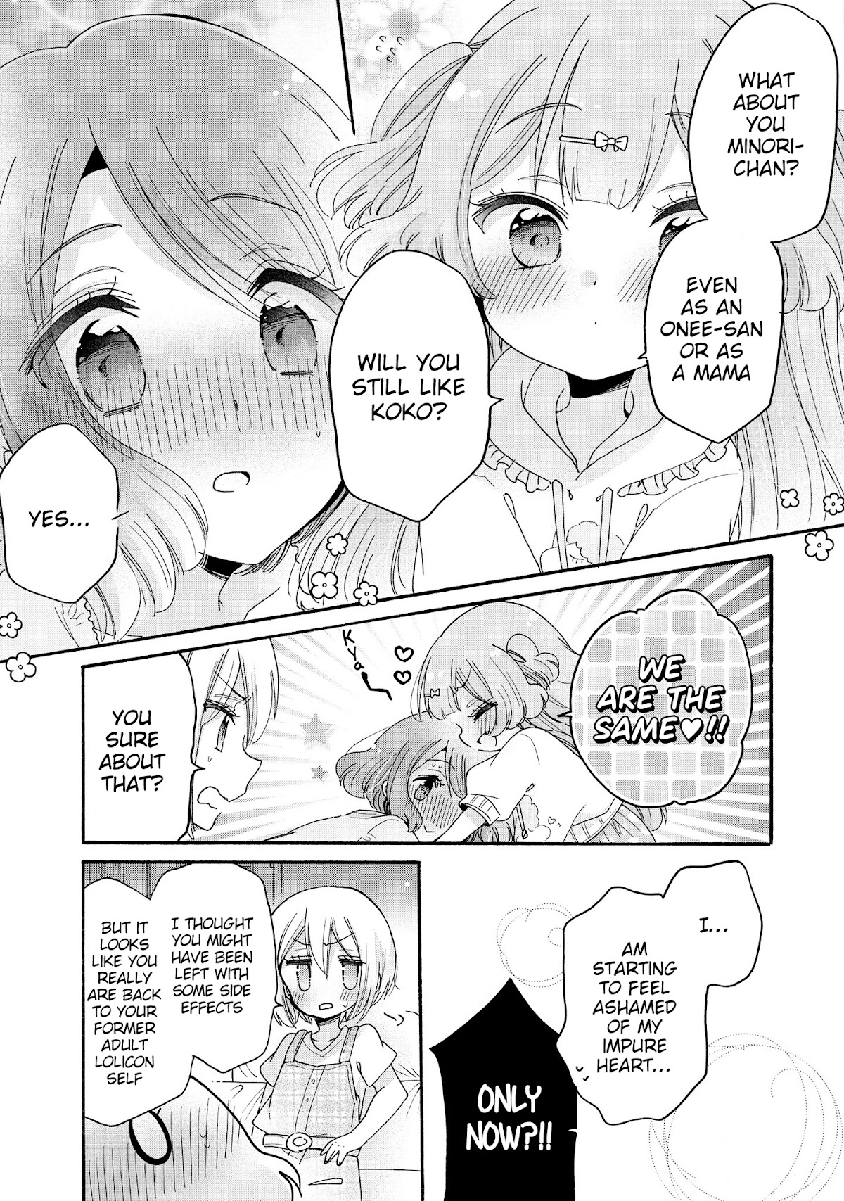 Onee-san wa Joshi Shougakusei ni Kyoumi ga arimasu. Chapter 46 page 28 - Chapter 46: Minori-chan's Raising Diary